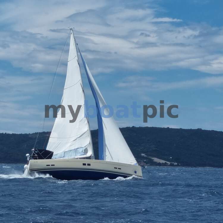 Solan in strong wind near Split